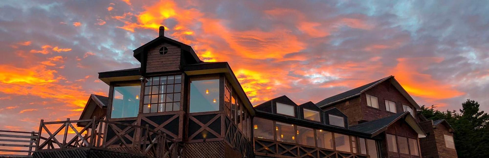 Weskar Lodge Hotel Puerto Natales Exteriör bild