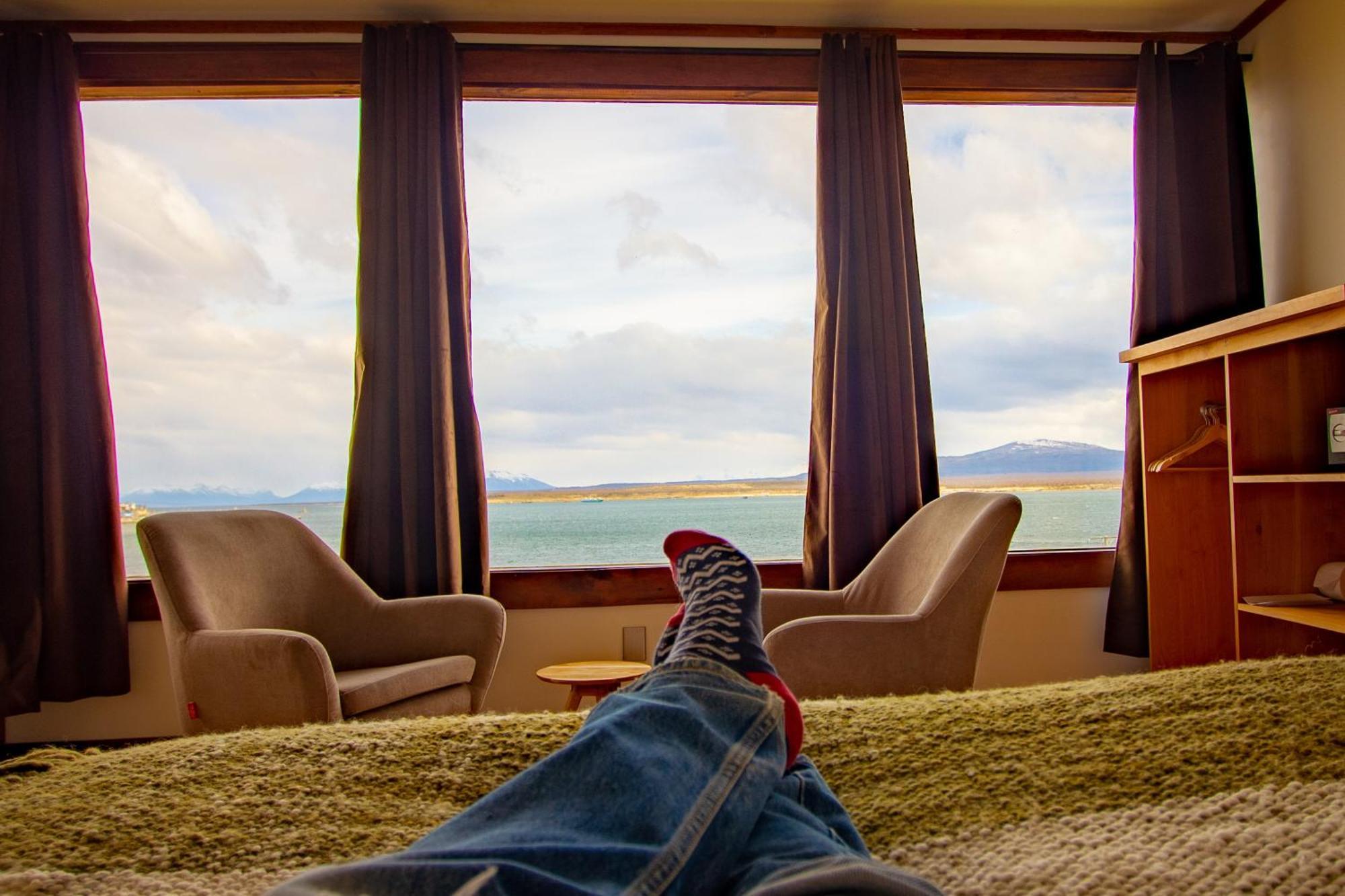 Weskar Lodge Hotel Puerto Natales Exteriör bild